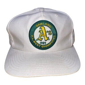 Oakland As 1989 AL West Champions Cap By Sports Specialties